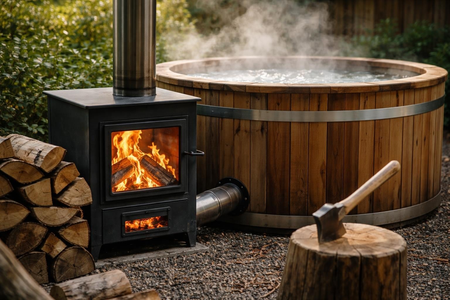 Hot Tub with Wood: Complete Guide to Wood-Fired Tubs