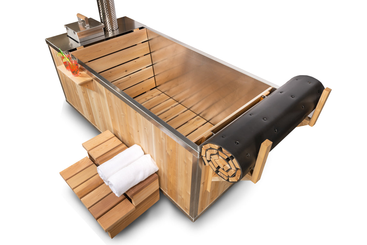 The Starlight Wood Burning Hot Tub - LeisureCraft