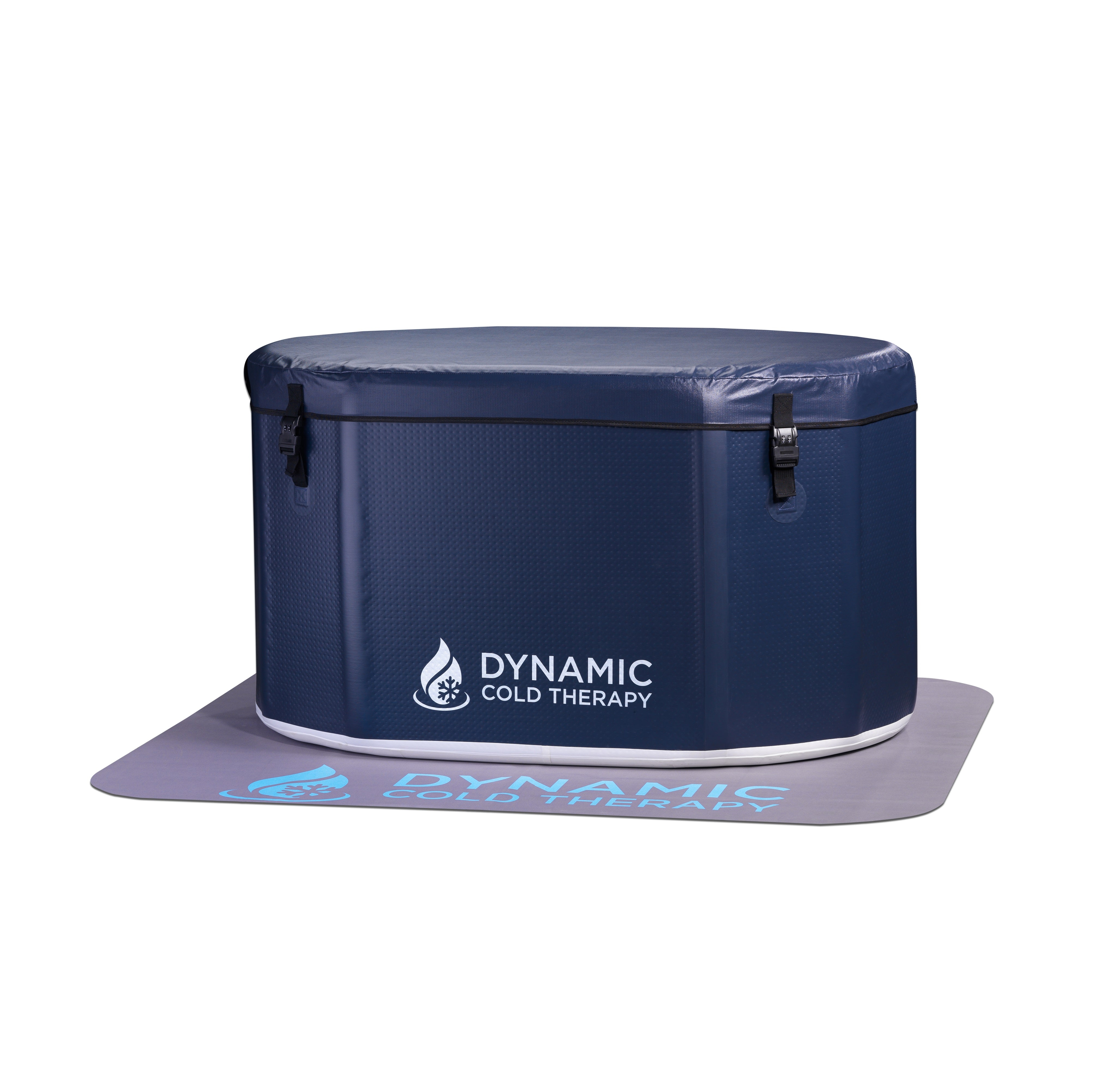 Dynamic Cold Therapy Portable Oval cold plunge, alternate angle