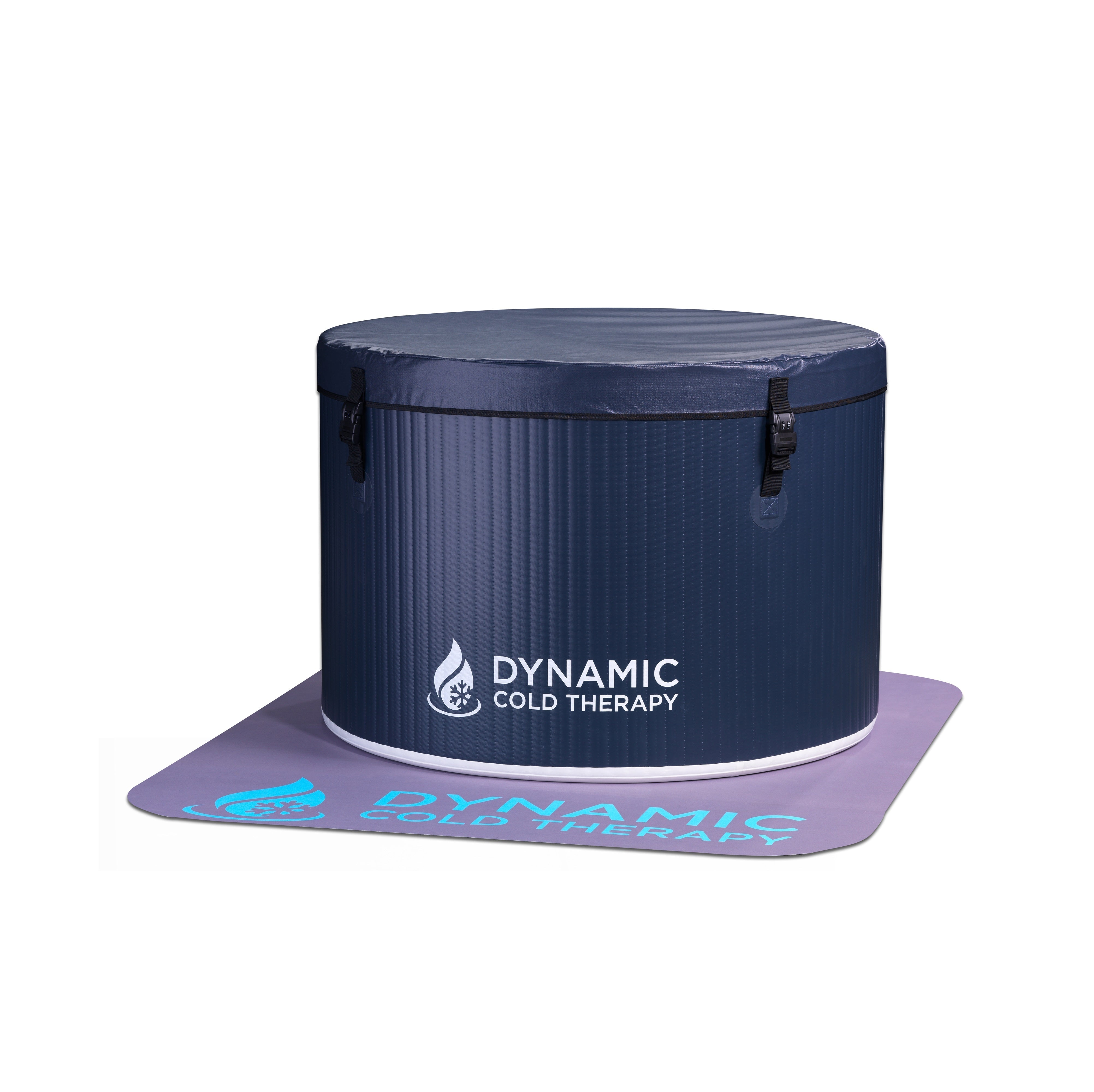 Dynamic Cold Therapy Portable Round cold plunge, alternate angle