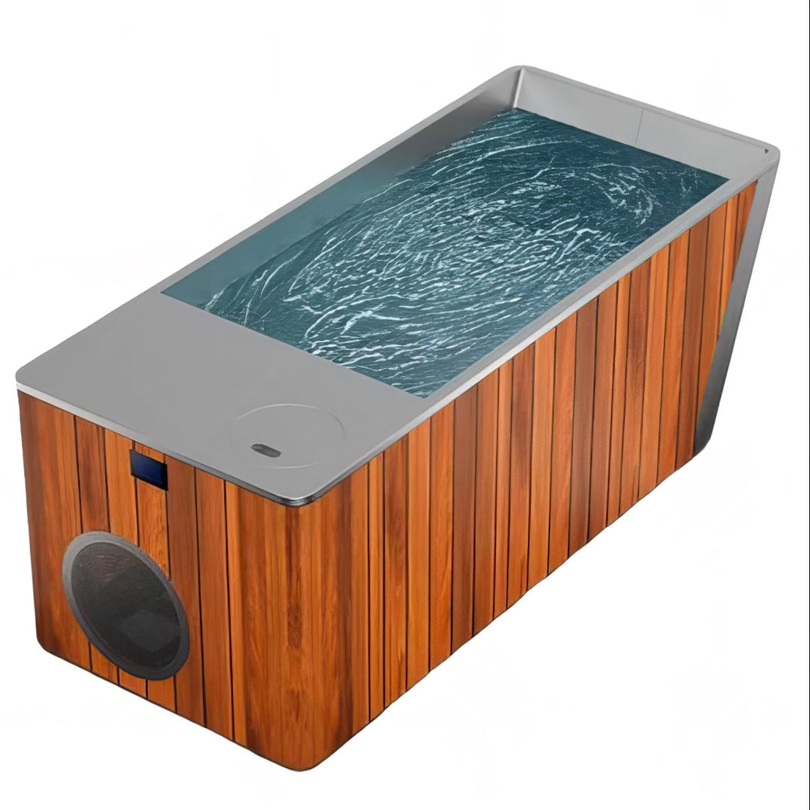 Frost cold plunge tub, Metallic finish