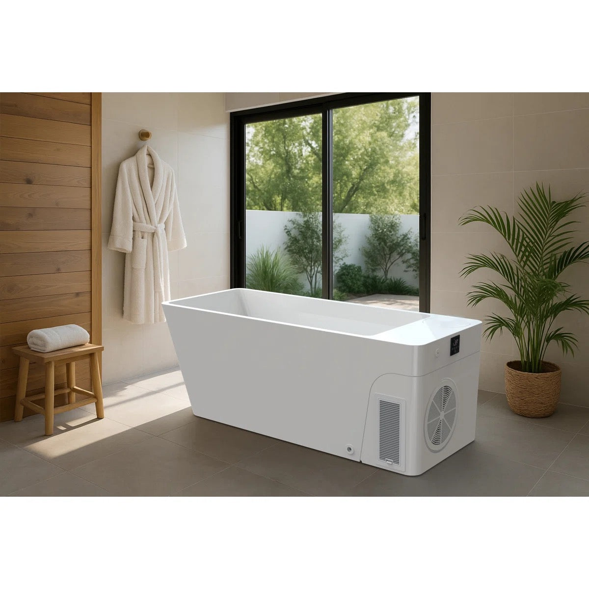 Frost cold plunge tub, White finish