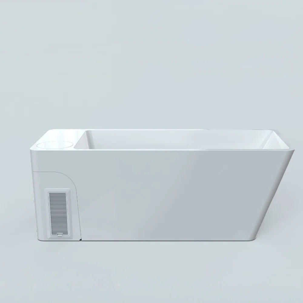 Frost cold plunge tub, side view
