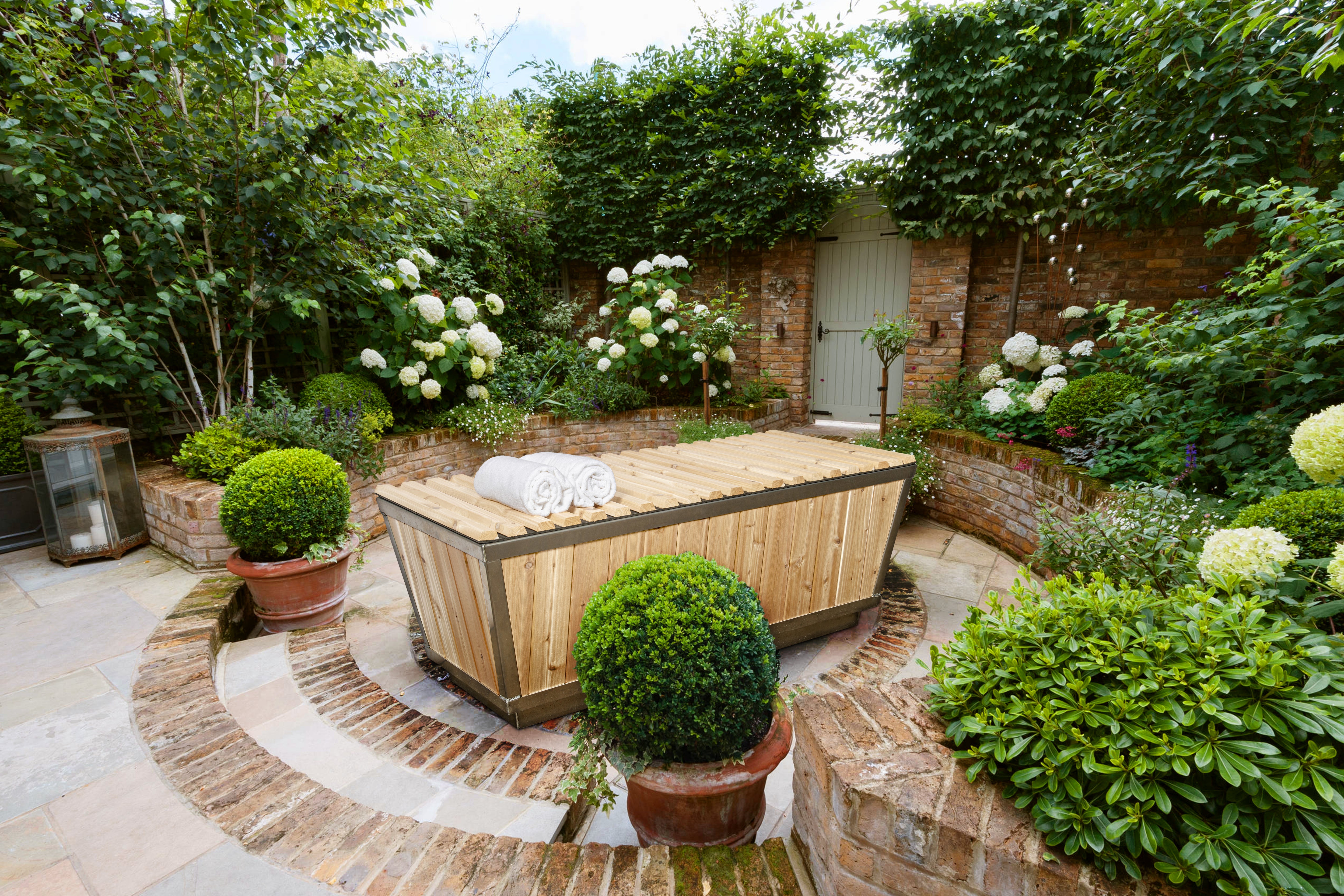 The Starlight Wood Burning Hot Tub - LeisureCraft