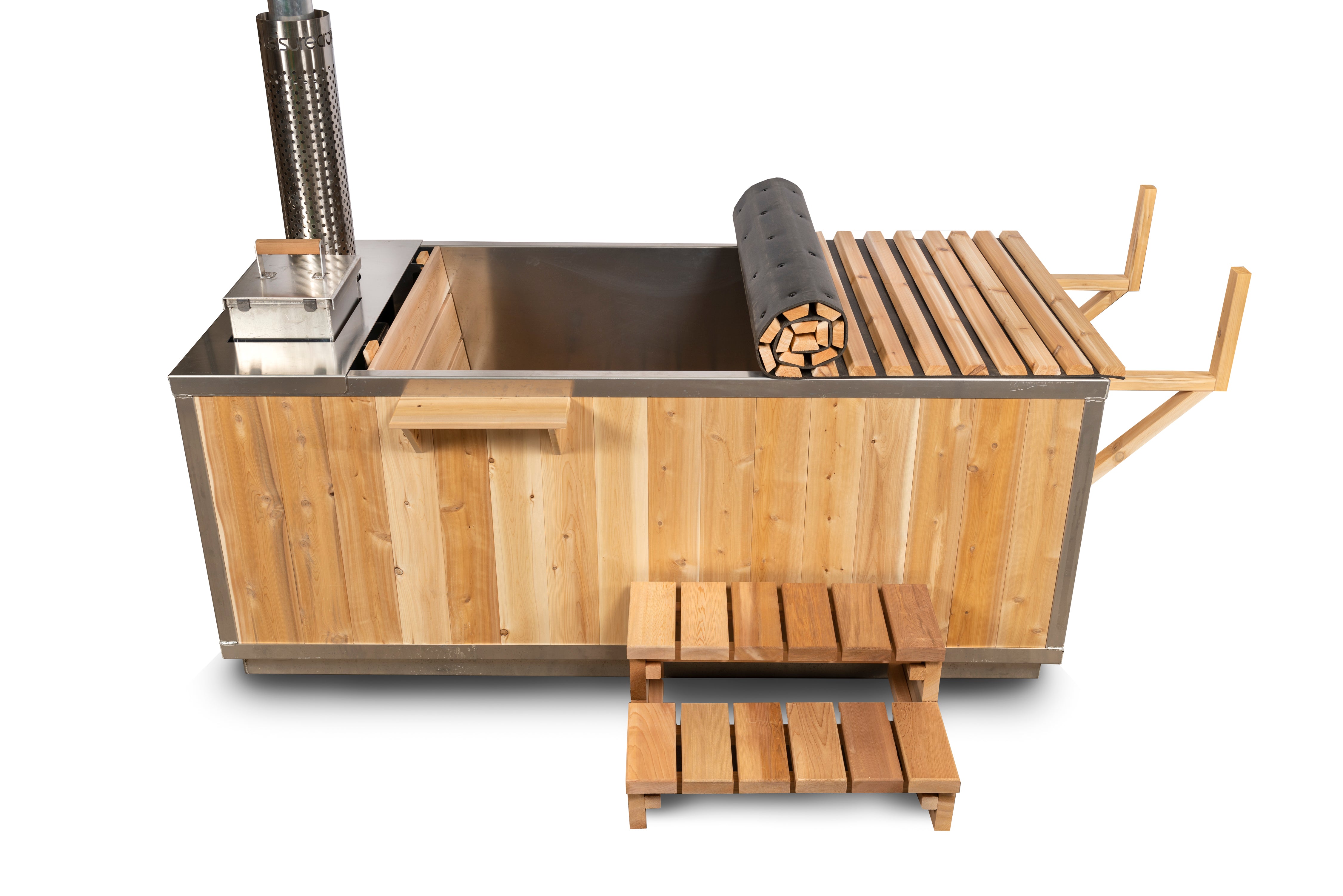 The Starlight Wood Burning Hot Tub - LeisureCraft