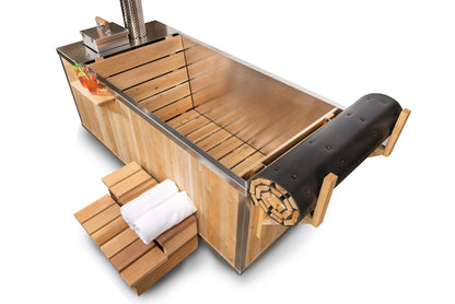 The Starlight Wood Burning Hot Tub - LeisureCraft