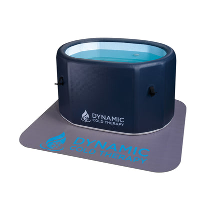 Dynamic Cold Therapy Portable Oval cold plunge, inflated and ready for use