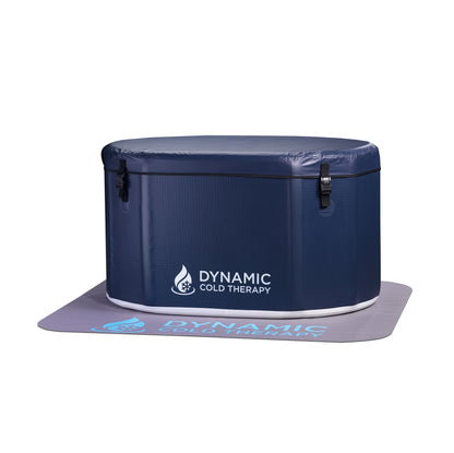 Dynamic Cold Therapy Portable Oval cold plunge, alternate angle