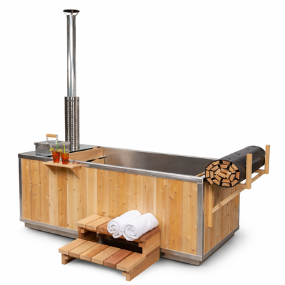 The Starlight Wood Burning Hot Tub - LeisureCraft